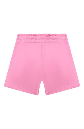 Детские хлопковые шорты MSGM KIDS розового цвета по цене 3995 руб., арт. MS026835 | Фото 2 Детские хлопковые шорты MSGM KIDS розового цвета, арт. MS026835 | Фото 2