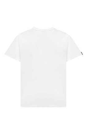 Детская хлопковая футболка MSGM KIDS белого цвета по цене 7490 руб., арт. MS027389 | Фото 2 Детская хлопковая футболка MSGM KIDS белого цвета, арт. MS027389 | Фото 2
