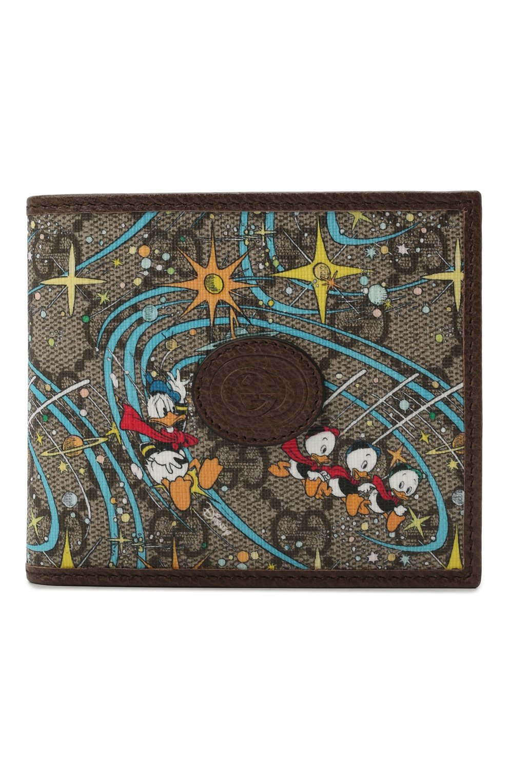 Мужской портмоне disney x gucci GUCCI разноцветного цвета, арт. 647937/2N9AT | Фото 1 (Материал: Текстиль, Пластик, Синтетический материал)
