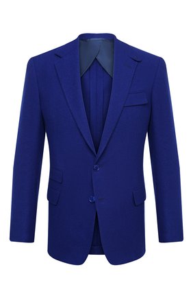 Мужской кашемировый пиджак RALPH LAUREN синего цвета по цене 493000 руб., арт. 798829795 | Фото 1 Мужской кашемировый пиджак RALPH LAUREN синего цвета, арт. 798829795 | Фото 1 (Стили: Классический; 1-2-бортные: Однобортные; Пиджаки М: Приталенный; Материал внешний: Шерсть, Кашемир; Рукава: Длинные; Длина (для топов): Стандартные; Случай: Формальный; Материал подклада: Купро)
