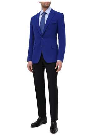 Мужской кашемировый пиджак RALPH LAUREN синего цвета по цене 493000 руб., арт. 798829795 | Фото 2 Мужской кашемировый пиджак RALPH LAUREN синего цвета, арт. 798829795 | Фото 2 (Стили: Классический; 1-2-бортные: Однобортные; Пиджаки М: Приталенный; Материал внешний: Шерсть, Кашемир; Рукава: Длинные; Длина (для топов): Стандартные; Случай: Формальный; Материал подклада: Купро)