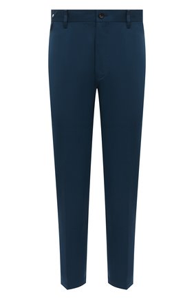 Мужские шерстяные брюки LANVIN синего цвета по цене 66800 руб., арт. RM-TR0060-4576-P21 | Фото 1 Мужские шерстяные брюки LANVIN синего цвета, арт. RM-TR0060-4576-P21 | Фото 1