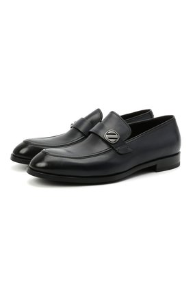 Мужские кожаные лоферы ERMENEGILDO ZEGNA синего цвета по цене 68700 руб., арт. A4944X-LHNAX | Фото 1 Мужские кожаные лоферы ERMENEGILDO ZEGNA синего цвета, арт. A4944X-LHNAX | Фото 1