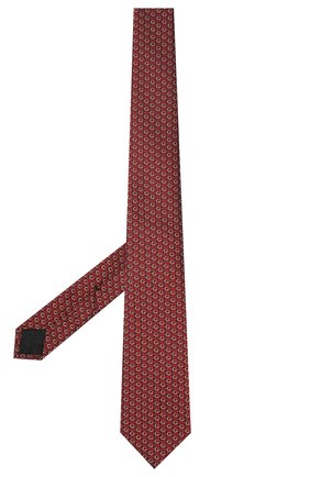 Мужской шелковый галстук GUCCI бордового цвета по цене 17500 руб., арт. 643994/4E002 | Фото 2 Мужской шелковый галстук GUCCI бордового цвета, арт. 643994/4E002 | Фото 2