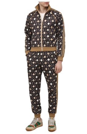 Мужские джоггеры GUCCI разноцветного цвета по цене 97200 руб., арт. 645233/XJC5Z | Фото 2 Мужские джоггеры GUCCI разноцветного цвета, арт. 645233/XJC5Z | Фото 2