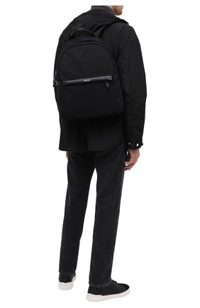 Мужской текстильный рюкзак GIORGIO ARMANI черного цвета по цене 95500 руб., арт. Y20134/YI69E | Фото 2 Мужской текстильный рюкзак GIORGIO ARMANI черного цвета, арт. Y20134/YI69E | Фото 2