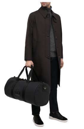 Мужская текстильная дорожная сумка GIORGIO ARMANI черного цвета по цене 139500 руб., арт. Y2Q215/YQB6P | Фото 2 Мужская текстильная дорожная сумка GIORGIO ARMANI черного цвета, арт. Y2Q215/YQB6P | Фото 2