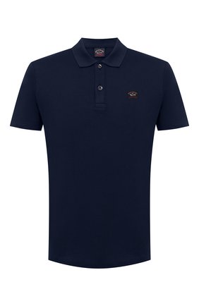 Мужское хлопковое поло PAUL&SHARK темно-синего цвета по цене 12900 руб., арт. C0P1000/C00 | Фото 1 Мужское хлопковое поло PAUL&SHARK темно-синего цвета, арт. C0P1000/C00 | Фото 1