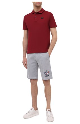 Мужское хлопковое поло PAUL&SHARK бордового цвета по цене 12900 руб., арт. C0P1000/C00 | Фото 2 Мужское хлопковое поло PAUL&SHARK бордового цвета, арт. C0P1000/C00 | Фото 2