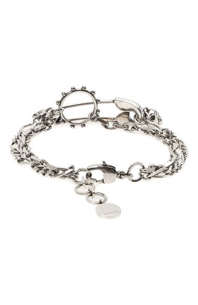 Мужской браслет ALEXANDER MCQUEEN серебряного цвета по цене 27750 руб., арт. 585480/J160Y | Фото 2 Мужской браслет ALEXANDER MCQUEEN серебряного цвета, арт. 585480/J160Y | Фото 2