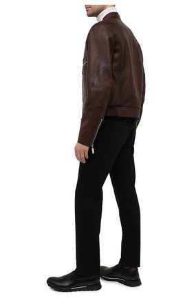 Мужские кожаные кроссовки BERLUTI черного цвета по цене 87800 руб., арт. S5281-001 | Фото 2 Мужские кожаные кроссовки BERLUTI черного цвета, арт. S5281-001 | Фото 2 (Материал внешний: Текстиль, Кожа; Подошва: Массивная; Стили: Классический; Материал внутренний: Натуральная кожа)