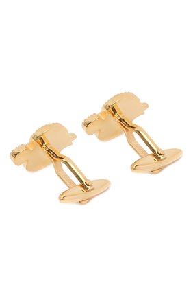Мужские запонки LANVIN золотого цвета по цене 21800 руб., арт. 9028/9 | Фото 2 Мужские запонки LANVIN золотого цвета, арт. 9028/9 | Фото 2
