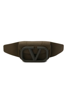 Мужская поясная сумка vlogo signature urban VALENTINO хаки цвета по цене 89950 руб., арт. VY2B0A17/DZK | Фото 1 Мужская поясная сумка vlogo signature urban VALENTINO хаки цвета, арт. VY2B0A17/DZK | Фото 1 (Случай: Повседневный; Региональные ограничения белый список (Axapta Mercury): RU; Размер: mini; Ремень/цепочка: На ремешке; Материал: Текстиль)