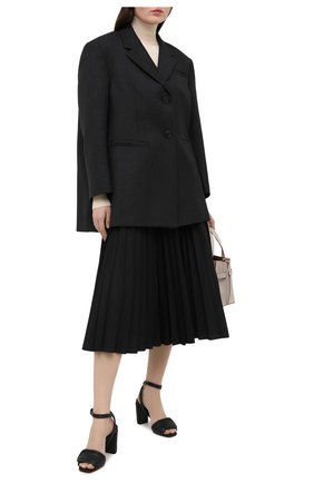 Женские кожаные босоножки SANTONI черного цвета по цене 49650 руб., арт. WHI059247HA2TPFHN01 | Фото 2 Женские кожаные босоножки SANTONI черного цвета, арт. WHI059247HA2TPFHN01 | Фото 2