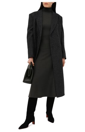 Женские замшевые сапоги SANTONI черного цвета по цене 99250 руб., арт. WSFN59307HA2NMRVN01 | Фото 2 Женские замшевые сапоги SANTONI черного цвета, арт. WSFN59307HA2NMRVN01 | Фото 2