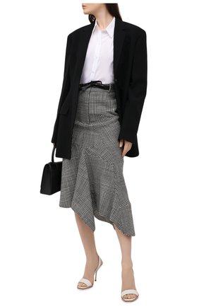Женские кожаные босоножки ALEXANDER MCQUEEN белого цвета по цене 69950 руб., арт. 651808/WHS4I | Фото 2 Женские кожаные босоножки ALEXANDER MCQUEEN белого цвета, арт. 651808/WHS4I | Фото 2