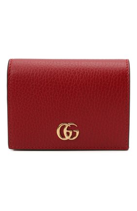 Женские кожаный кошелек GUCCI красного цвета по цене 25800 руб., арт. 456126/17WAG | Фото 1 Женские кожаный кошелек GUCCI красного цвета, арт. 456126/17WAG | Фото 1