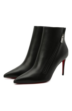 Женские кожаные ботильоны birgi kate 85 CHRISTIAN LOUBOUTIN черного цвета по цене 89950 руб., арт. 3200548/BIRGIKATE 85 | Фото 1 Женские кожаные ботильоны birgi kate 85 CHRISTIAN LOUBOUTIN черного цвета, арт. 3200548/BIRGIKATE 85 | Фото 1