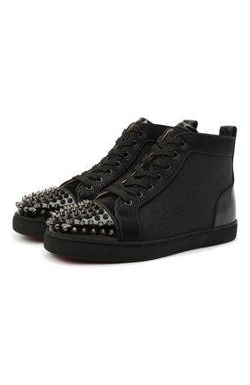Женские кожаные кеды lou spikes CHRISTIAN LOUBOUTIN черного цвета по цене 71650 руб., арт. 3200956/L0U SPIKES W0MAN 0RLAT0 FLAT | Фото 1 Женские кожаные кеды lou spikes CHRISTIAN LOUBOUTIN черного цвета, арт. 3200956/L0U SPIKES W0MAN 0RLAT0 FLAT | Фото 1