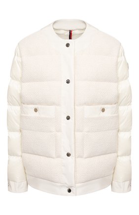 Женский пуховая куртка MONCLER белого цвета по цене 96500 руб., арт. G1-093-1A53X-00-54AU4 | Фото 1 Женский пуховая куртка MONCLER белого цвета, арт. G1-093-1A53X-00-54AU4 | Фото 1