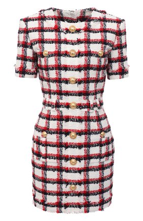 Женское платье BALMAIN разноцветного цвета по цене 212500 руб., арт. VF16127/W092 | Фото 1 Женское платье BALMAIN разноцветного цвета, арт. VF16127/W092 | Фото 1