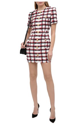 Женское платье BALMAIN разноцветного цвета по цене 212500 руб., арт. VF16127/W092 | Фото 2 Женское платье BALMAIN разноцветного цвета, арт. VF16127/W092 | Фото 2