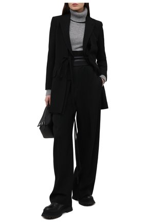 Женская кашемировая водолазка ALEXANDER MCQUEEN серого цвета по цене 72800 руб., арт. 650363/Q1ATK | Фото 2 Женская кашемировая водолазка ALEXANDER MCQUEEN серого цвета, арт. 650363/Q1ATK | Фото 2