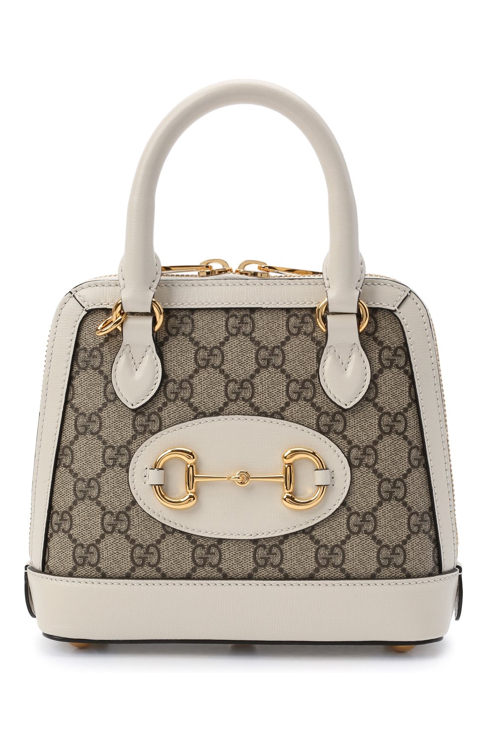 Женская сумка gg 1955 horsebit GUCCI белого цвета, арт. 640716/92TCG | Фото 1