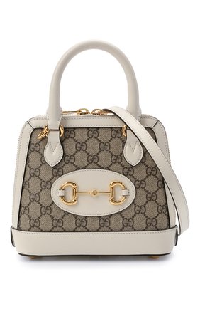 Женская сумка gg 1955 horsebit GUCCI белого цвета по цене 153500 руб., арт. 640716/92TCG | Фото 6 Женская сумка gg 1955 horsebit GUCCI белого цвета, арт. 640716/92TCG | Фото 6