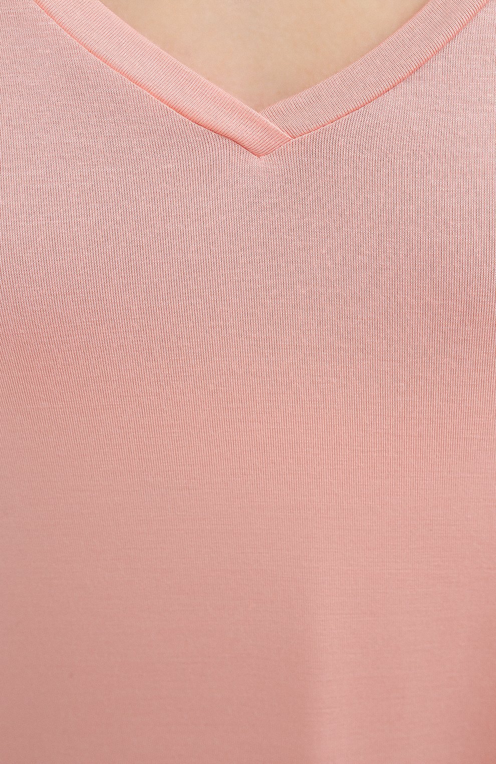 Женская сорочка DEREK ROSE светло-розового цвета, арт. 1207-LARA001 | Фото 5 (Материал внешний: Синтетический материал)