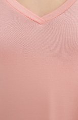 Женская сорочка DEREK ROSE светло-розового цвета, арт. 1207-LARA001 | Фото 5 (Материал внешний: Синтетический материал)
