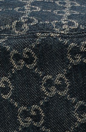 Мужская хлопковая панама GUCCI синего цвета, арт. 576371/4HAC3 | Фото 3 (Материал: Текстиль, Хлопок)