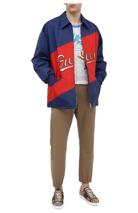 Мужские кеды ace disney x gucci GUCCI разноцветного цвета по цене 57000 руб., арт. 647950/2M110 | Фото 2 Мужские кеды ace disney x gucci GUCCI разноцветного цвета, арт. 647950/2M110 | Фото 2 (Материал внешний: Экокожа, Текстиль; Подошва: Плоская; Материал внутренний: Натуральная кожа)