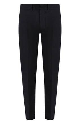 Мужские хлопковые брюки TOM FORD темно-синего цвета по цене 62250 руб., арт. BW141/TFP224 | Фото 1 Мужские хлопковые брюки TOM FORD темно-синего цвета, арт. BW141/TFP224 | Фото 1 (Материал внешний: Хлопок; Случай: Повседневный; Длина (брюки, джинсы): Стандартные; Стили: Кэжуэл; Силуэт М (брюки): Чиносы)