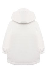 Детского пуховая куртка MONCLER белого цвета, арт. G1-951-1C508-20-54A91 | Фото 2 (Кросс-КТ НВ: Куртки; Региональные ограничения белый список (Axapta Mercury): RU; Ростовка одежда: 9 мес | 74 см)