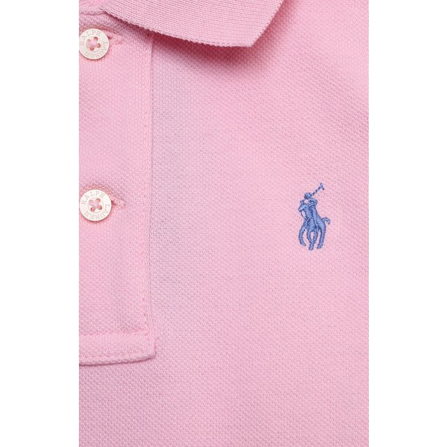 фото Хлопковое платье polo ralph lauren