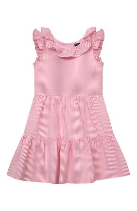Детское хлопковое платье POLO RALPH LAUREN розового цвета по цене 9795 руб., арт. 311832947 | Фото 1 Детское хлопковое платье POLO RALPH LAUREN розового цвета, арт. 311832947 | Фото 1 (Рукава: Короткие; Материал подклада: Хлопок; Девочки Кросс-КТ: Платье-одежда; Случай: Повседневный; Материал внешний: Хлопок; Ростовка одежда: 2 года | 92 см, 4 года | 104 см)