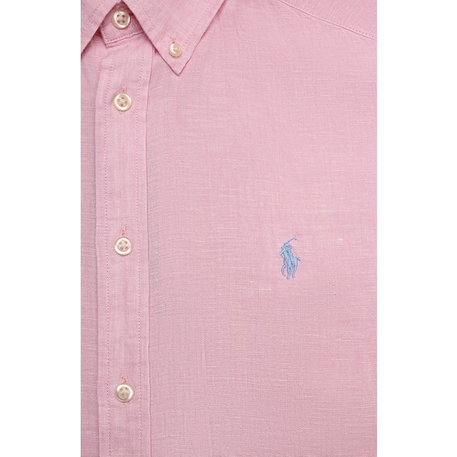 фото Льняная рубашка polo ralph lauren