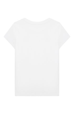 Детская хлопковая футболка POLO RALPH LAUREN белого цвета по цене 2730 руб., арт. 311833549 | Фото 2 Детская хлопковая футболка POLO RALPH LAUREN белого цвета, арт. 311833549 | Фото 2
