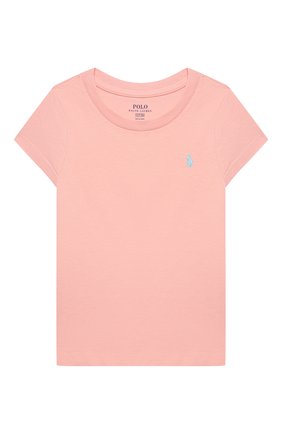 Детская хлопковая футболка POLO RALPH LAUREN розового цвета по цене 2730 руб., арт. 311833549 | Фото 1 Детская хлопковая футболка POLO RALPH LAUREN розового цвета, арт. 311833549 | Фото 1