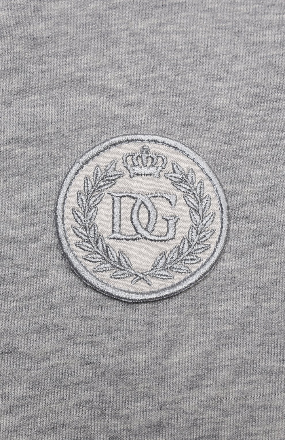 Детский хлопковая толстовка DOLCE & GABBANA серого цвета по цене 19950 руб., арт. L1JW2A/G7WYG | Фото 3 Детский хлопковая толстовка DOLCE & GABBANA серого цвета, арт. L1JW2A/G7WYG | Фото 3