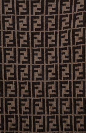 Детский хлопковый комбинезон FENDI коричневого цвета по цене 43950 руб., арт. BUL048/A3TE/3M-9M | Фото 3 Детский хлопковый комбинезон FENDI коричневого цвета, арт. BUL048/A3TE/3M-9M | Фото 3