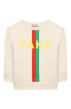 Детский хлопковый свитшот GUCCI белого цвета по цене 33650 руб., арт. 586138/XJC7F | Фото 1 Детский хлопковый свитшот GUCCI белого цвета, арт. 586138/XJC7F | Фото 1 (Мальчики Кросс-КТ: Толстовка-одежда, Свитшот-одежда; Рукава: Длинные; Материал внешний: Хлопок; Региональные ограничения белый список (Axapta Mercury): RU; Ростовка одежда: 10 - 11 лет | 140 - 146см, 4 года | 104 см, 5 лет | 110 см, 6 лет | 116 см, 8 лет | 128 см)