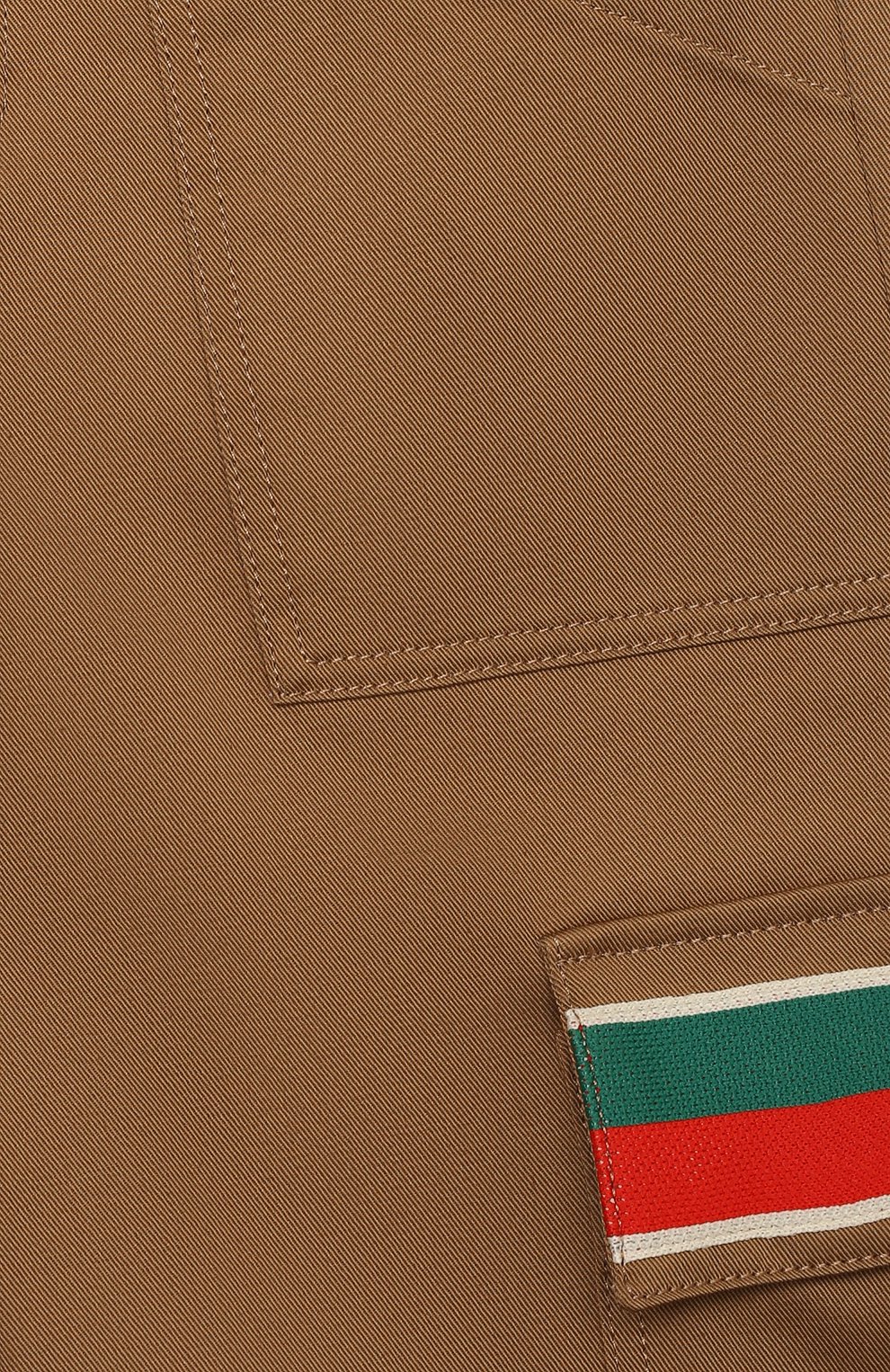 Детские хлопковые джоггеры GUCCI бежевого цвета по цене 26100 руб., арт. 638090/XWAML | Фото 3 Детские хлопковые джоггеры GUCCI бежевого цвета, арт. 638090/XWAML | Фото 3