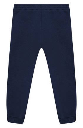 Детские хлопковые джоггеры GUCCI синего цвета по цене 19950 руб., арт. 645586/XJC7B | Фото 2 Детские хлопковые джоггеры GUCCI синего цвета, арт. 645586/XJC7B | Фото 2 (Материал внешний: Хлопок; Мальчики Кросс-КТ: Брюки-одежда, Джоггеры-одежда; Региональные ограничения белый список (Axapta Mercury): RU; Ростовка одежда: 10 - 11 лет | 140 - 146см, 4 года | 104 см, 5 лет | 110 см, 6 лет | 116 см, 8 лет | 128 см)