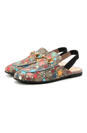 Детские сабо GUCCI разноцветного цвета по цене 29000 руб., арт. 503893/2R620 | Фото 1 Детские сабо GUCCI разноцветного цвета, арт. 503893/2R620 | Фото 1 (Материал внутренний: Натуральная кожа; Материал внешний: Экокожа)