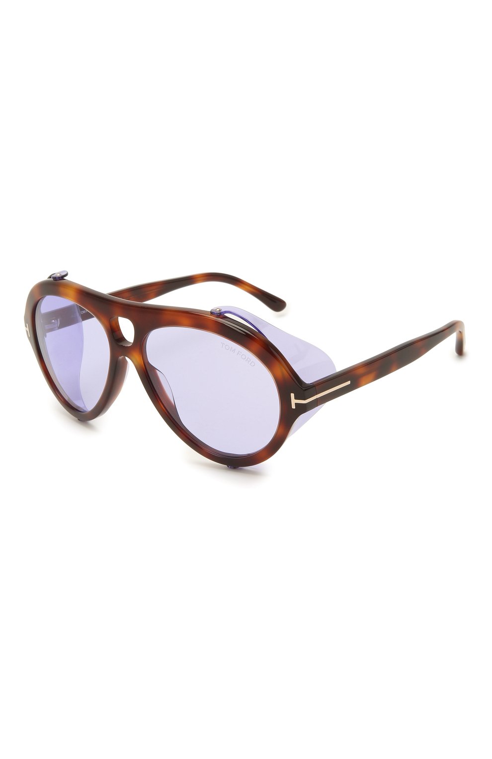 Женские солнцезащитные очки TOM FORD коричневого цвета, арт. TF882 53Y | Фото 1 (Тип очков: С/з; Очки форма: Авиаторы; Оптика Гендер: оптика-унисекс)