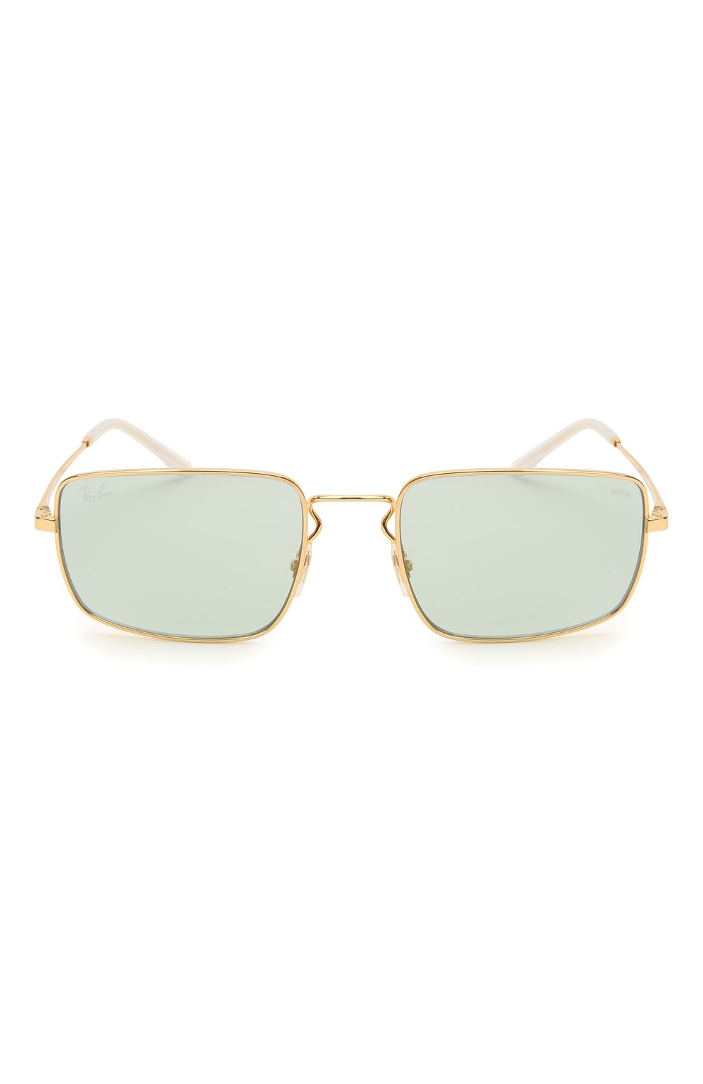Женские солнцезащитные очки RAY-BAN бирюзового цвета по цене 11700 руб., арт. 3669-001/Q5 | Фото 4 Женские солнцезащитные очки RAY-BAN бирюзового цвета, арт. 3669-001/Q5 | Фото 4