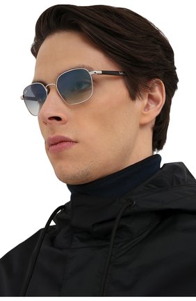 Женские солнцезащитные очки RAY-BAN серебряного цвета по цене 13300 руб., арт. 3664-003/19 | Фото 3 Женские солнцезащитные очки RAY-BAN серебряного цвета, арт. 3664-003/19 | Фото 3