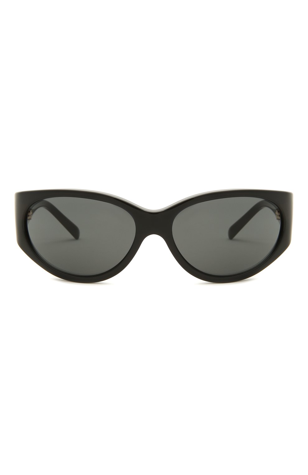 Женские солнцезащитные очки VERSACE черного цвета, арт. 4386-GB1/87 | Фото 3 (Региональные ограничения белый список (Axapta Mercury): RU; Тип очков: С/з; Оптика Гендер: оптика-женское; Очки форма: Овальные)